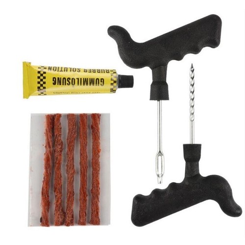 Trials tubeless tyre repair - trials,