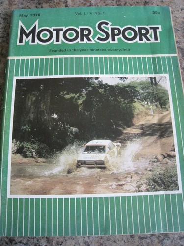 Motor sport may 1978 chrysler - sport,