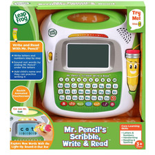 LeapFrog Mr. Pencil's Scribble Write and Read Green Medium