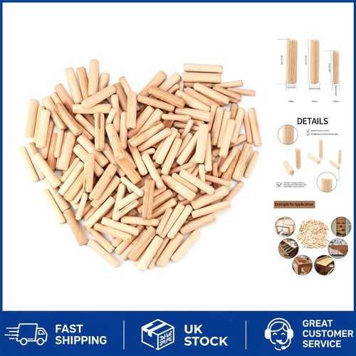 300 pcs wooden dowels - 300,