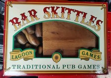 Bar skittles hand made wooden