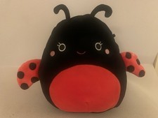 Squishmallows Trudy The Ladybird Ladybug Soft Plush Toy 8” Kellytoy