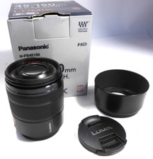Boxed Panasonic G Vario 45-150mm F/4.0-5.6 Lens, Mega OIS, M43 Micro Four Thirds
