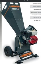 Wood chipper with gasoline