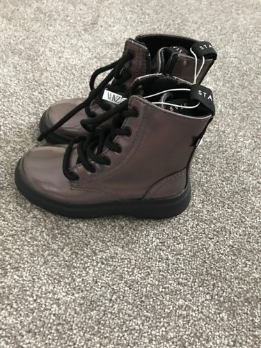 Girls zara boots with labels - boots,
