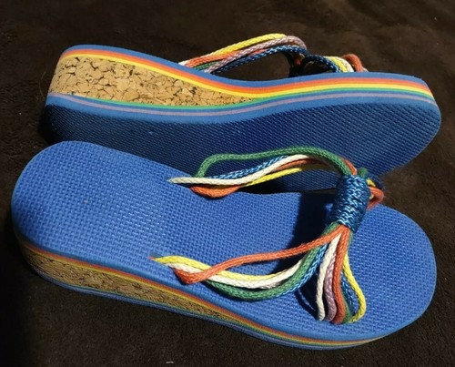 Pretty blue and multi colored - pretty,