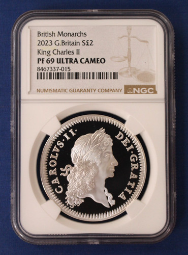 2023 silver proof 1oz coin - proof, £2