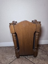 Vintage oak umbrella stand - vintage,