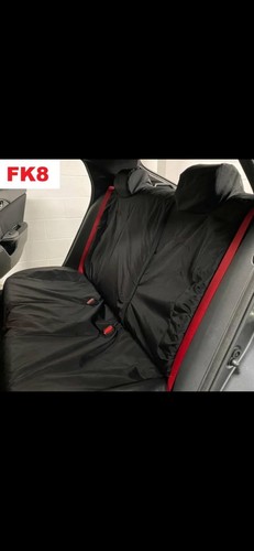 Rear car seat - seat, black
