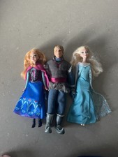 Disney Frozen Dolls Bundle 3-Pack with Elsa, Anna, and Kristoff
