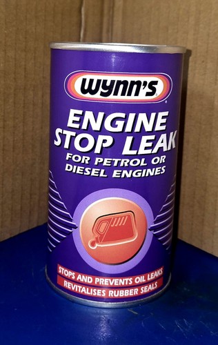 Wynn engine oil stop - engine, leak