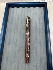 Conway Stewart 75 Fountain Pen, Rose Marble, 14k M Firm Nib