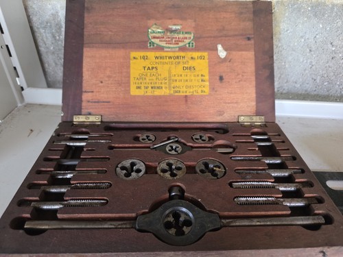 Vintage whitworths tap and die - tap,