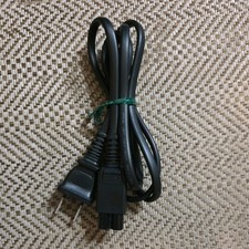Figure-8 Power Cable US JAP & CN Black 2 Pin Plug | Multiple Lengths | Read Desc