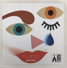 Charming Fun & Stimulating Wooden Mobile - Expression Design for Children