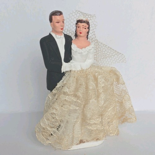 Vintage 1940s 1950s - , chalkware