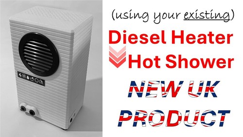 Portable water heater - , shower