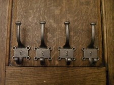 1 of 13 antique style cast iron coat hooks coat NO 1 cloakroom hooks buy 1 OF 13