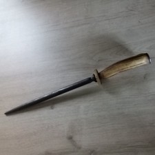 Vintage Sharpening Steel Stag