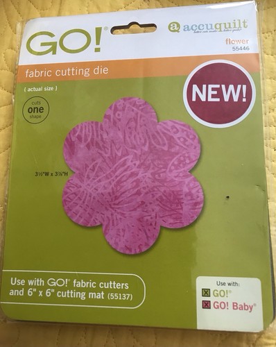 Accuquilt flower cutting - accuquilt, go!