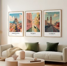 Retro travel posters - posters,