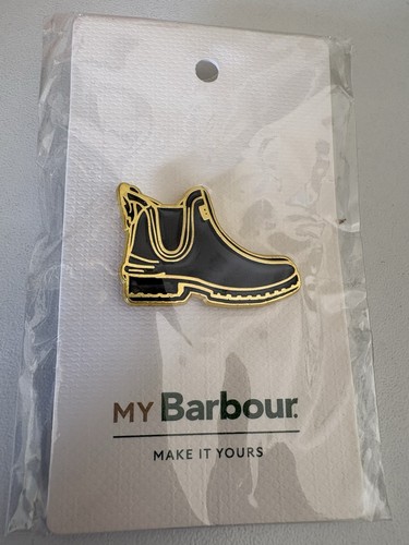Barbour enamel pin - enamel,