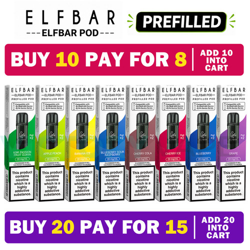 Elf bar 600 refill - refill, 2ml