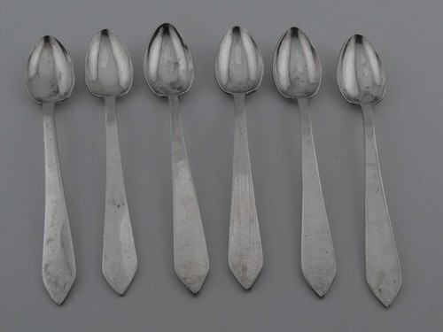 Set six antique vintage - of,