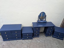 Bedroom Furniture Set, Chest Of Drawers, Pair Of Bedsides And Dressing Table