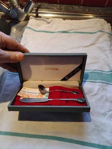 Anniversary toyota spoon set - toyota,