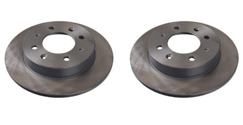 Brake discs rear 258mm - discs, fits