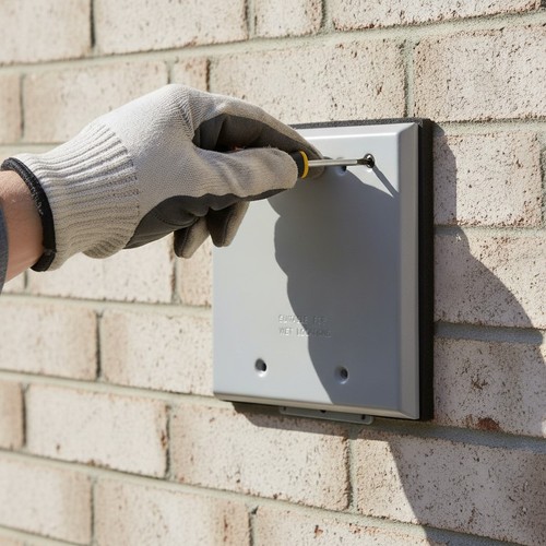 Screw gang weatherproof - screw-in,