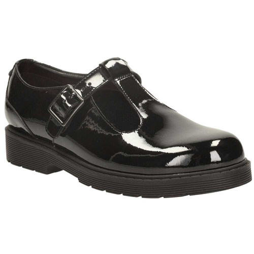 Clarks girls purley black - go, k