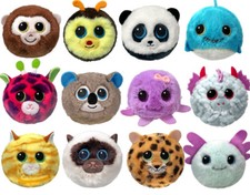 TY BEANIE BOUNCER BOUNCERS SOFT BALL TOY BUZZY SWISH SAMMY SPOTS BANANA CHECKERS