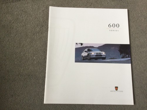 Rover 600 series brochure - rover,
