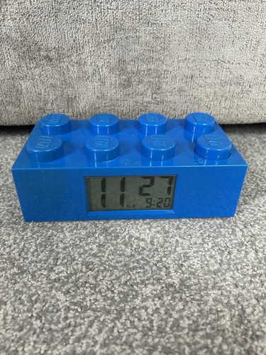 Lego brick alarm clock - clock, 2010