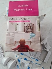 Lychico Child Safety Magnetic Cabinet Locks - 10 Baby Proof Locks + 2 Keys