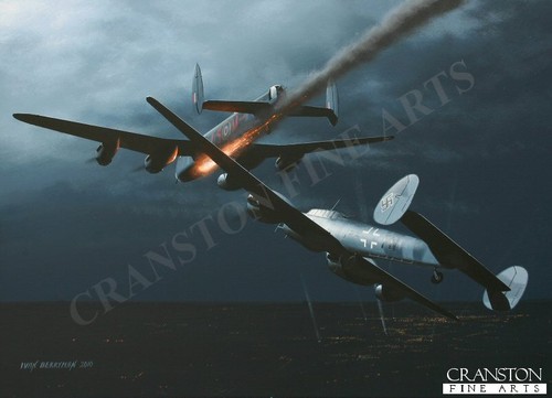 Aviation art postcard sqd - postcard,