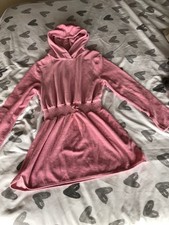 Girls Pink Towel Dress Age
