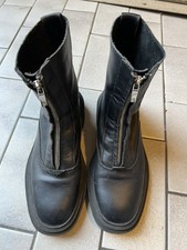 Zara Front Zip Track Sole