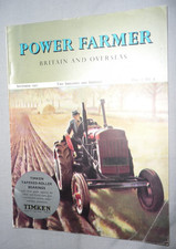 Power Farmer Magazine September '51 - Wear & Tear But A Good Read & Nice Adverts