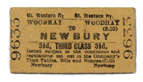 1910 gwr woodhay newbury - woodhay,