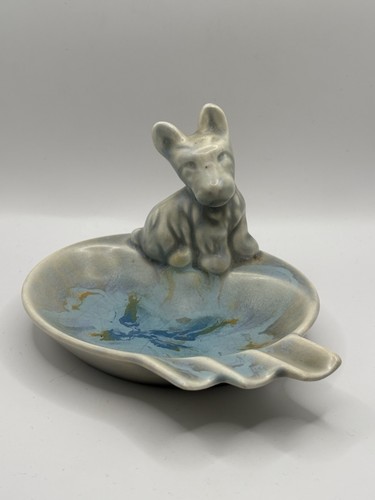 Beswick art deco dog - beswick, ashtray