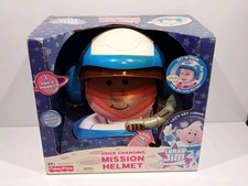 2007 Fisher-Price Lunar Jim Voice-Changing Mission Helmet Boxed Unused Rare Toy.