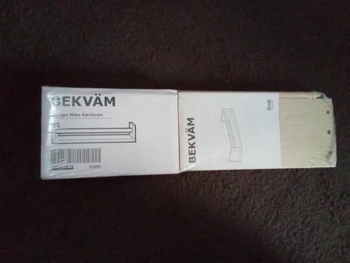 Ikea bekvam wooden - ikea, rack
