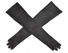 Leather opera length bridal - leather,