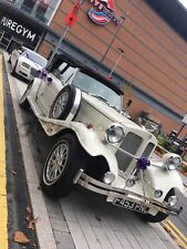 VINTAGE CLASSIC WEDDING CAR BEAUFORD HIRE RETRO AMERICAN LINCOLN LIMO