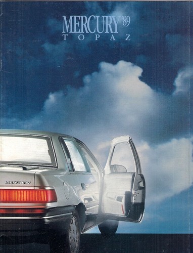 Mercury topaz 1989 - topaz,