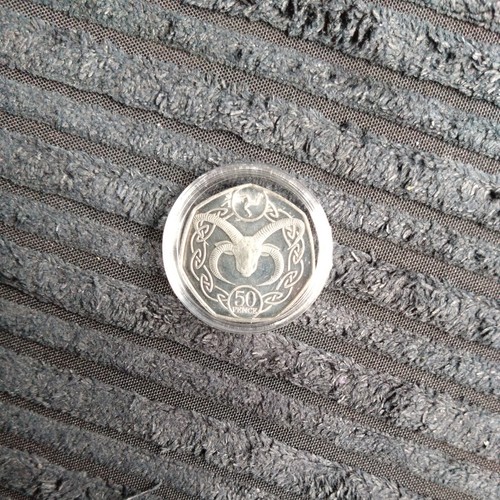 Isle man 50p fifty - of,