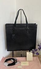 Radley Tudor Close Black Pebbled Leather Large Shoulder Crossbody Bag & Dust Bag